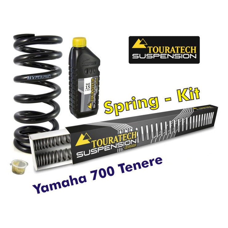 Touratech - Progressive Fork & Shock Springs - Yamaha Tenere 700