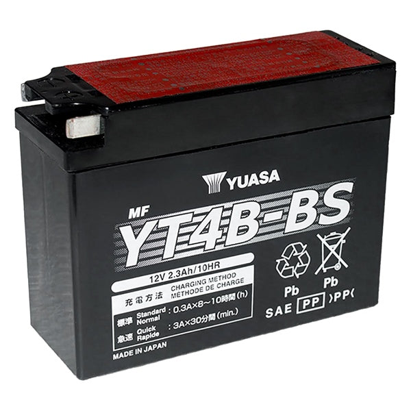 Yuasa - AGM Battery Maintenance Free (YT4B-BS)
