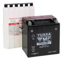 Yuasa - AGM Battery Maintenance Free (YTX16-BS-1)