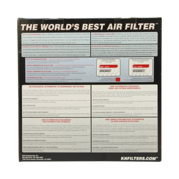 KN-AIR FILTER YAM KN YA-7016 024844362674