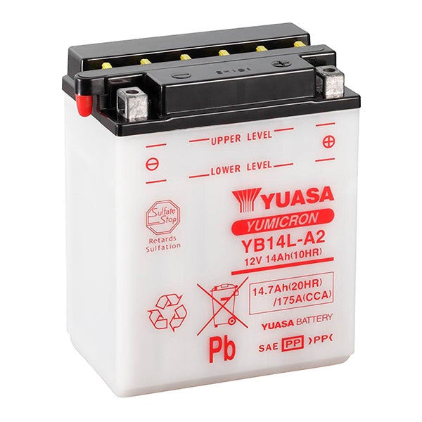 Yuasa-High Performance Conventional (AGM) Batteries