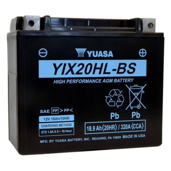 Yuasa - AGM Battery Maintenance Free High Performance (YIX20HL-BS)