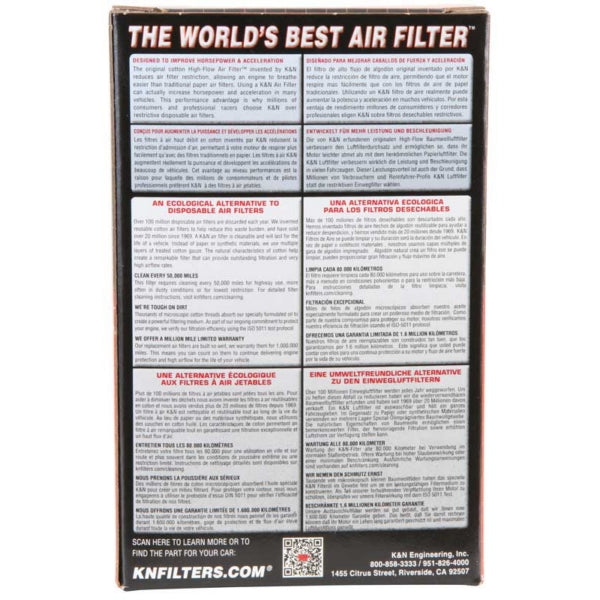 KN-AIR FILTER BMW KN BM-1204 024844108623