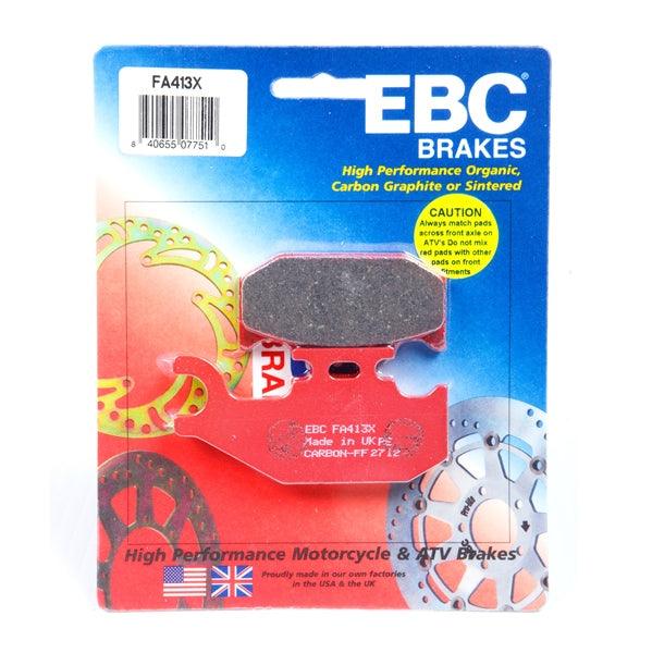 EBC - "X" Carbon Graphite Brake Pad (FA413X)