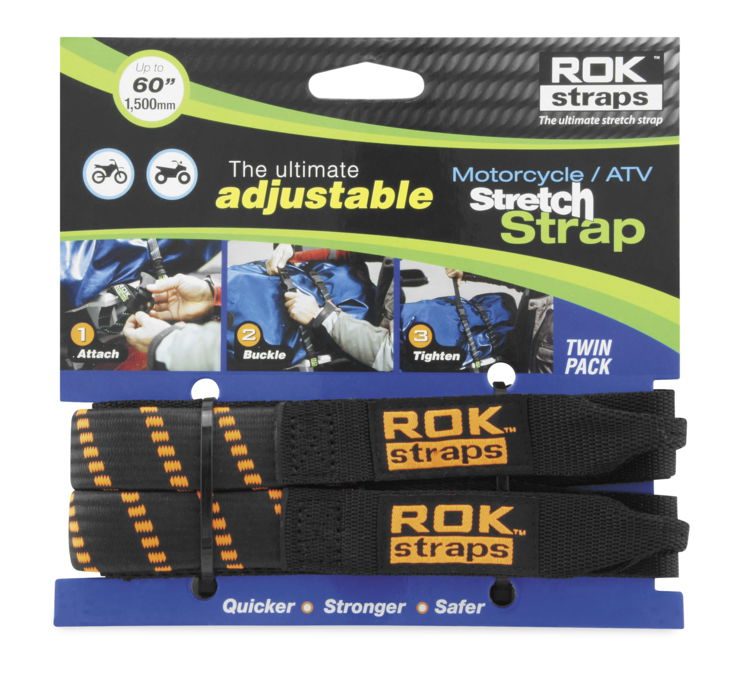 ROK Straps Adjustable Pack Strap 42 x 5/8 inch Hi-Viz Green