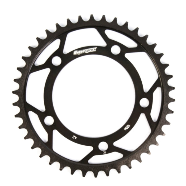 Supersprox-SPROCKET 42 Rear HONDA Black SUPERSPROX RFE-1304-42-BLK