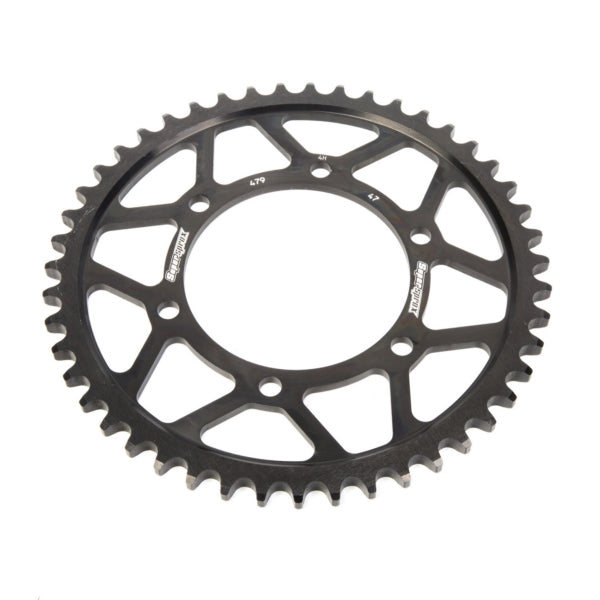 Supersprox-SPROCKET 47 Rear Suzuki Black SUPERSPROX RFE-479-47-BLK