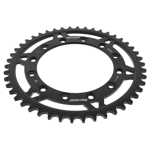 Supersprox-SPROCKET 47 Rear HONDA Black SUPERSPROX RFE-2452-47-BLK