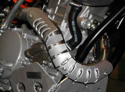 Flatland Racing - Header Pipe Guard For 2017-2018 KTM 350EXC-F & Husqvarna 250/350 FE