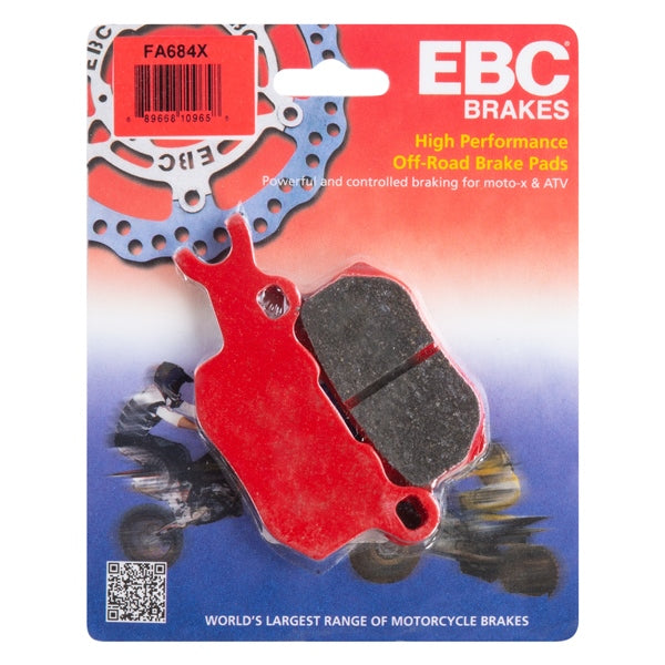 EBC - "X" Carbon Graphite Brake Pad (FA684X)