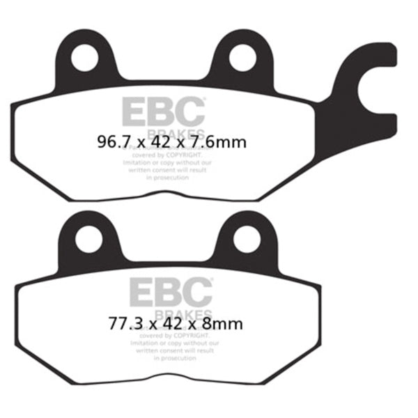 EBC - Double "H" Brake Pads (FA215HH)