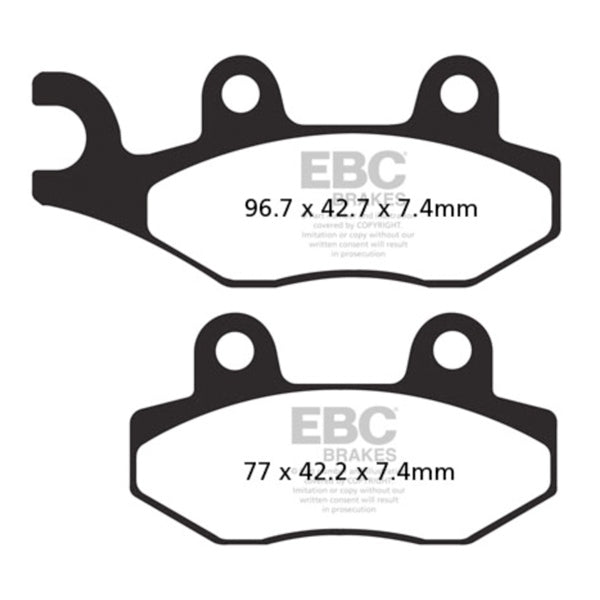 EBC - SXR Brake Pad (SXR135HH)