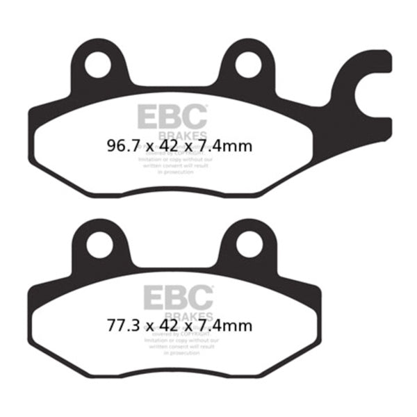 EBC - SXR Brake Pad (SXR165HH)