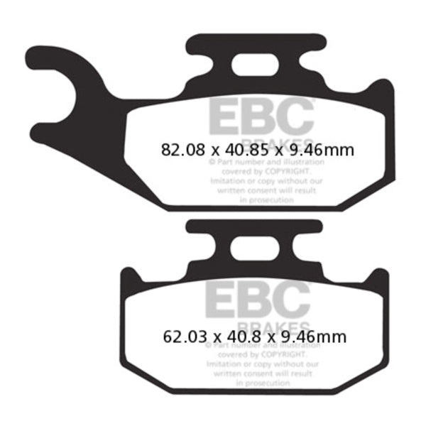 EBC - SXR Brake Pad (SXR317HH)