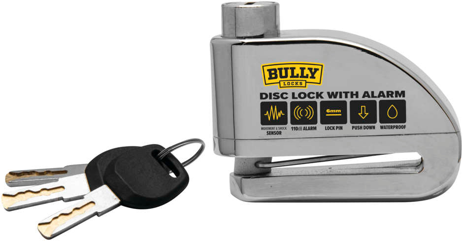BikeMaster - 6mm Disc Lock with Alarm