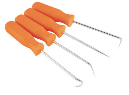 BikeMaster - 4-Piece Mini Hook and Pick Set