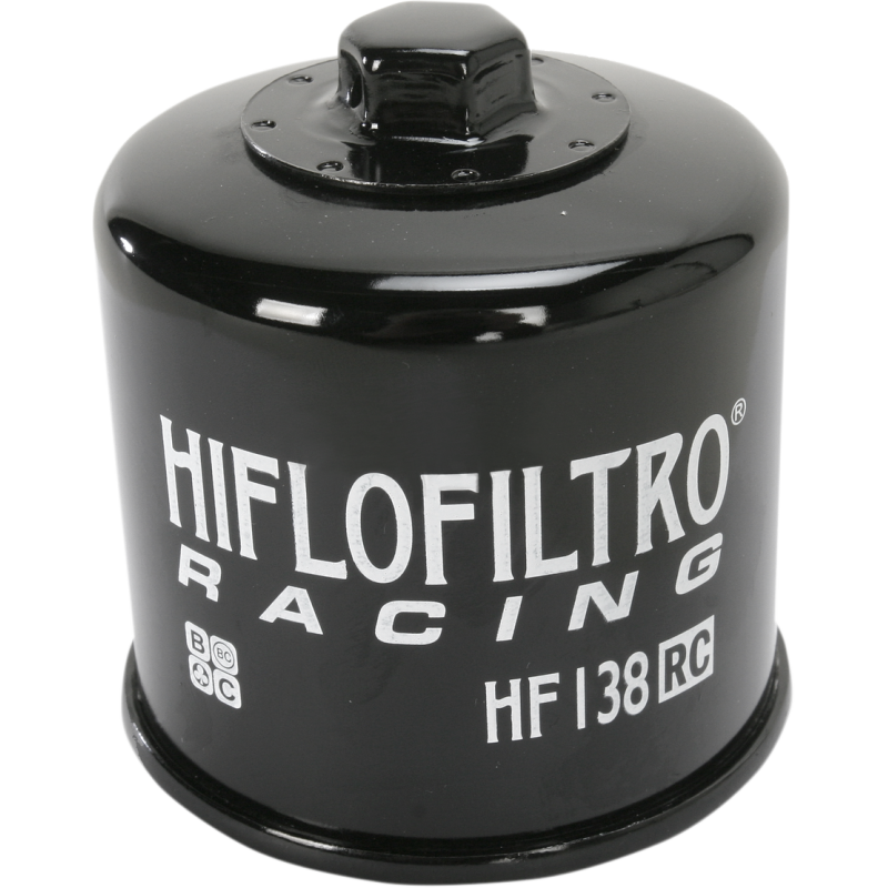 HiFlo - HF138RC Racing Oil Filter for Aprillia, Suzuki, Cagiva & Arctic Cat