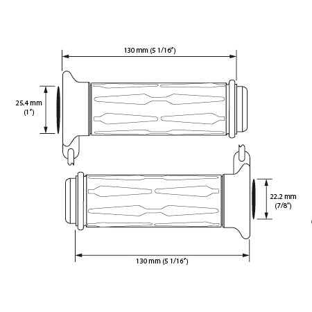 Koso - Heater Grips (for 7/8" handlebars)