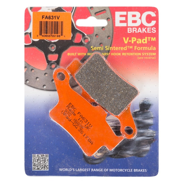 EBC - V-Pad Brake Pad Rear (FA631V)