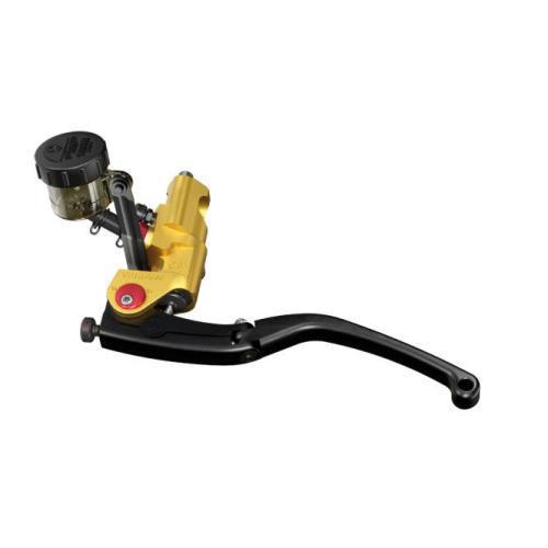 Magura - HC3 Radial Master Cylinder Gold, D12, Left Hand, Mineral