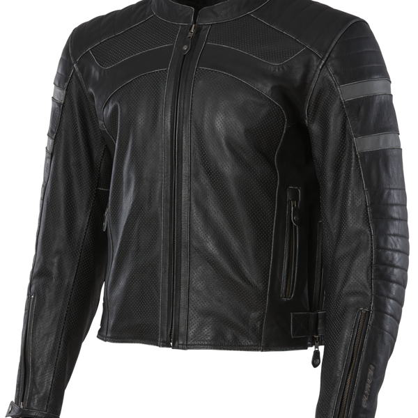 Olympia long beach leather jacket sale