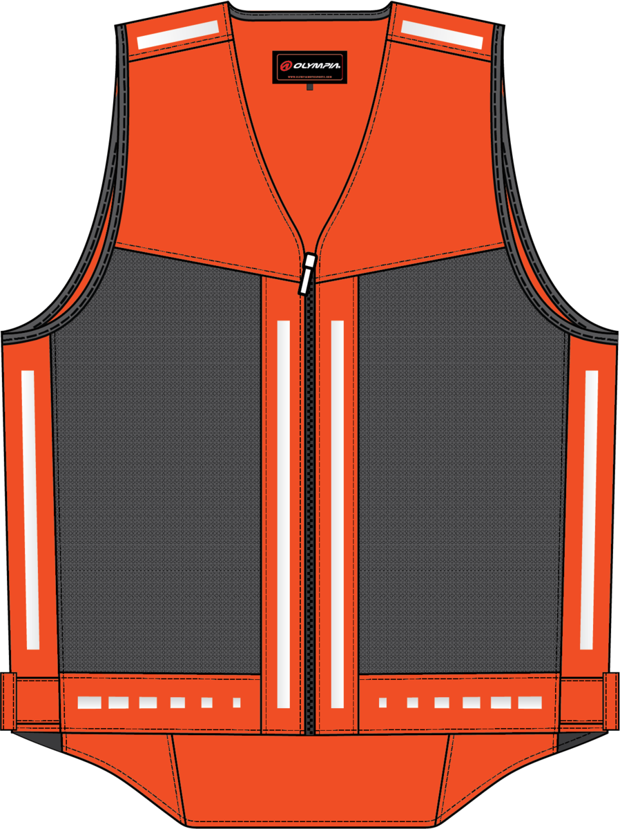 Neon sale orange vest