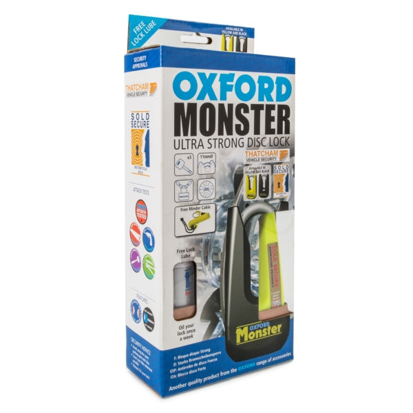 Oxford - Monster Ultra Strong Disc Lock (OF36M)
