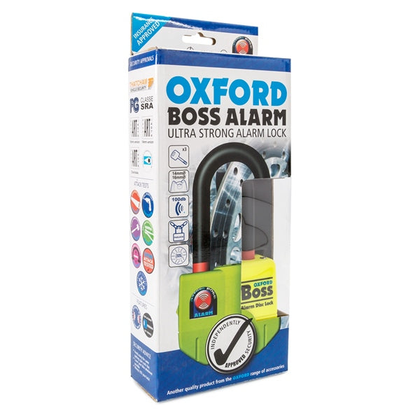 Oxford - Boss Alarm Ultra Strong Alarm Disc Lock