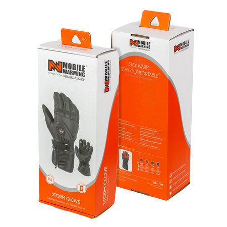Mobile Warming Unisex Battery Powered Heated Storm Gloves