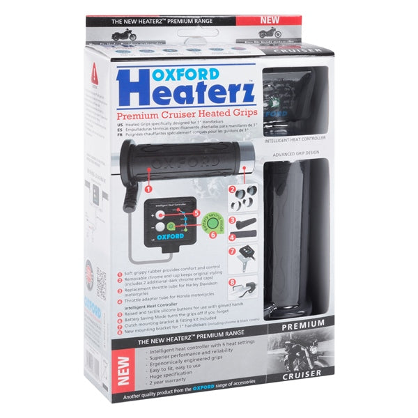Oxford - Premium Cruiser Heated Grips