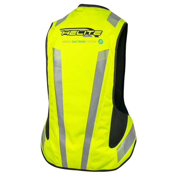 Helite-Electronic Hi-Viz Turtle Jacket-MO.GL.ET1-HV-US-XS