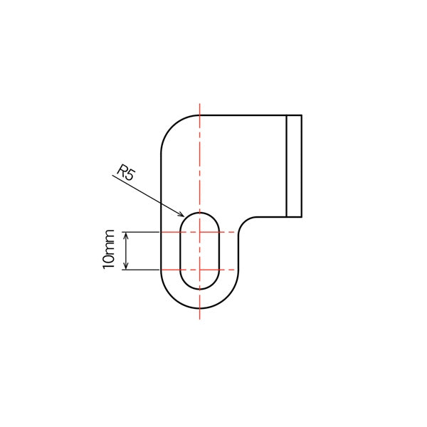 DRCZeta-MOUNTING BRACKET MIRROR HOLE DRCZETA ZE60-1010 4547836387807