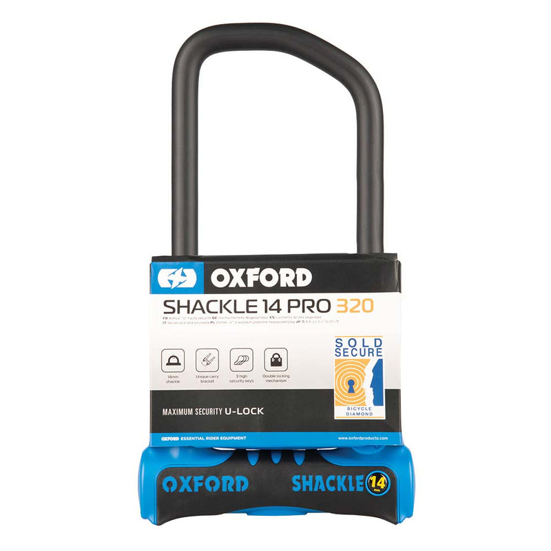 Oxford - Shackle 14MM High Security D-lock (LK321)