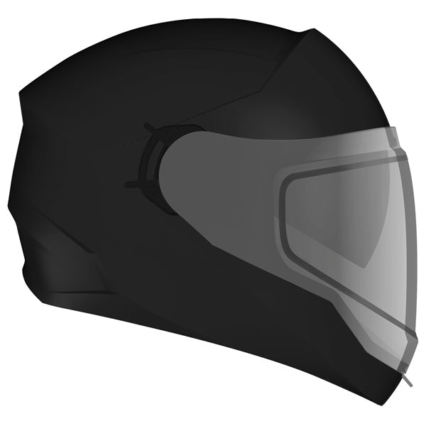CKX-HELM CONTACT EDL SOLID BK MAT 3XL CKX 515357