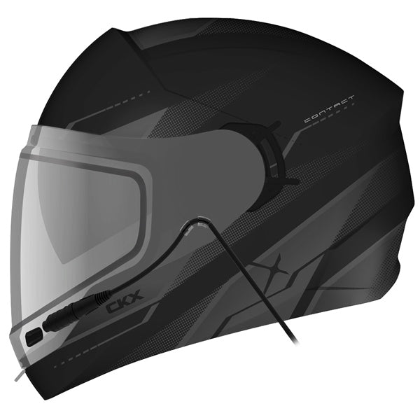 CKX-HELM CONTACT EDL ARTIK GY GLOSS 3XL CKX 515367# 