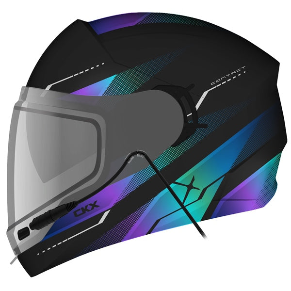 CKX-HELM CONTACT EDL ARTIK BL GLOSS 3XL CKX 515377# 