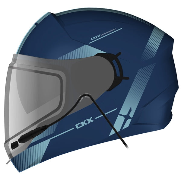 CKX-HELM CONTACT EDL EDGE BL MAT 3XL CKX 515437