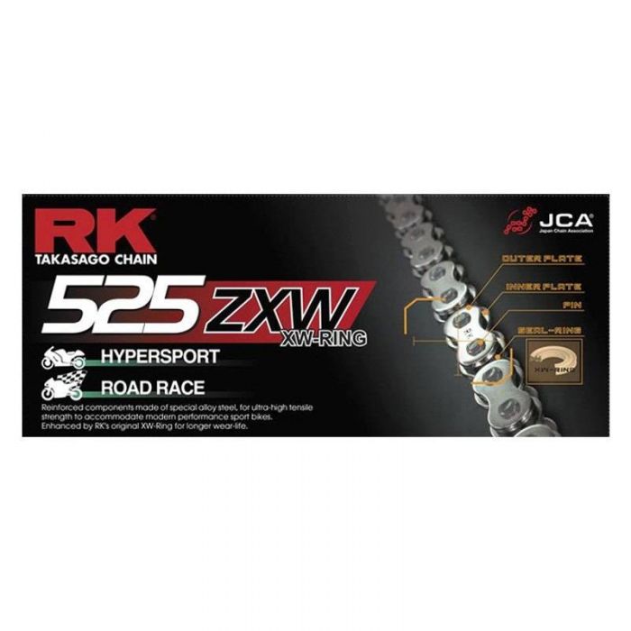 RKexcel - 525 ZXW Hyper Performance XW-Ring Chain
