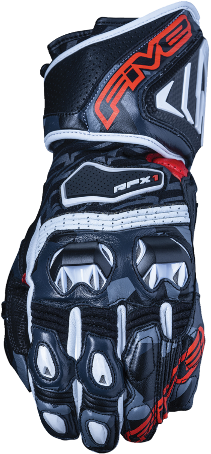FIVE RFX1 REPLICA グローブ Mサイズ 黒/赤 Five - RFX1 Replica Gloves