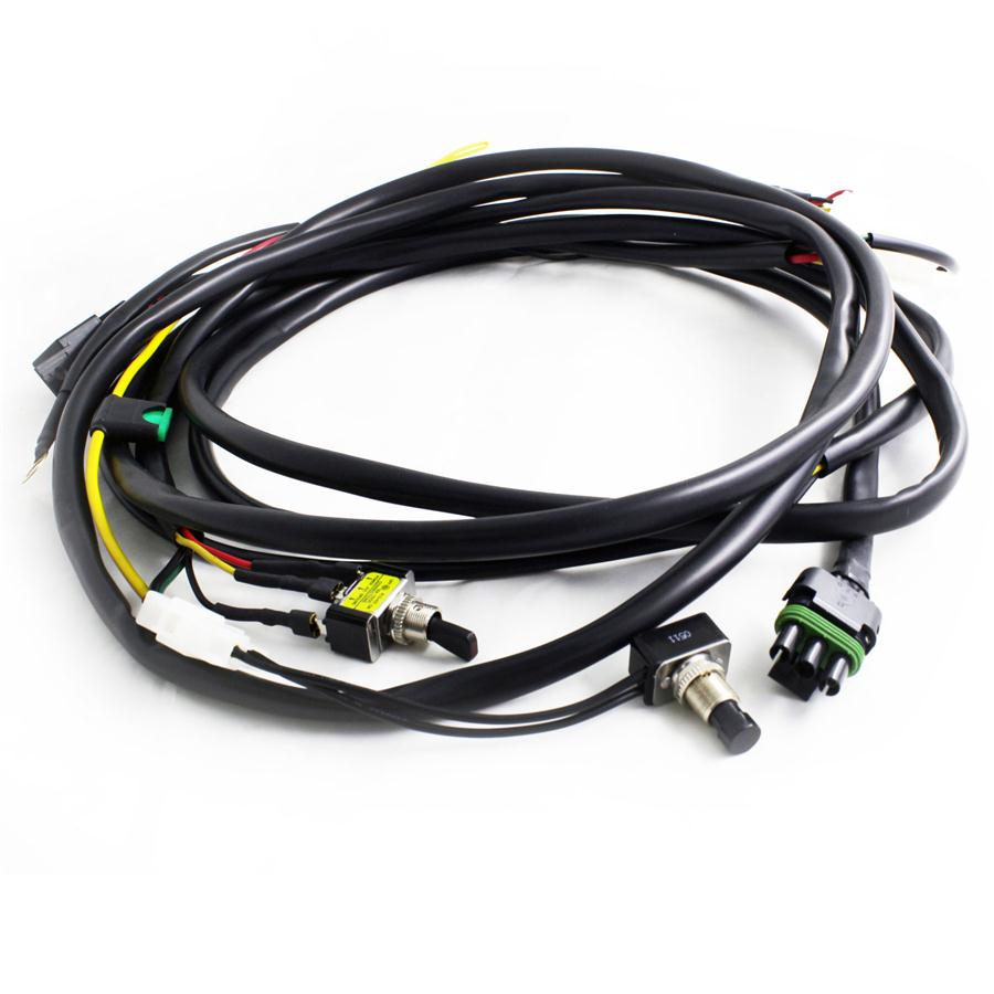 Baja Designs - XL (Pro & Sport) and OnX6+ LED Wire Harness Hi/Low, 355 watts max (64-0119)