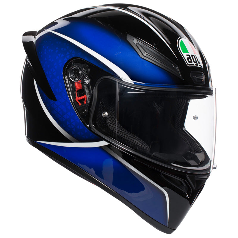 Integral Motorcycle Helmet Agv K1 S WARMUP Black PINK For Sale Online 