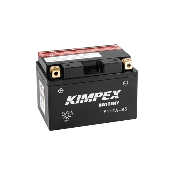 Kimpex - AGM Battery Maintenance Free (YT12A-BS/HT12A-BS)