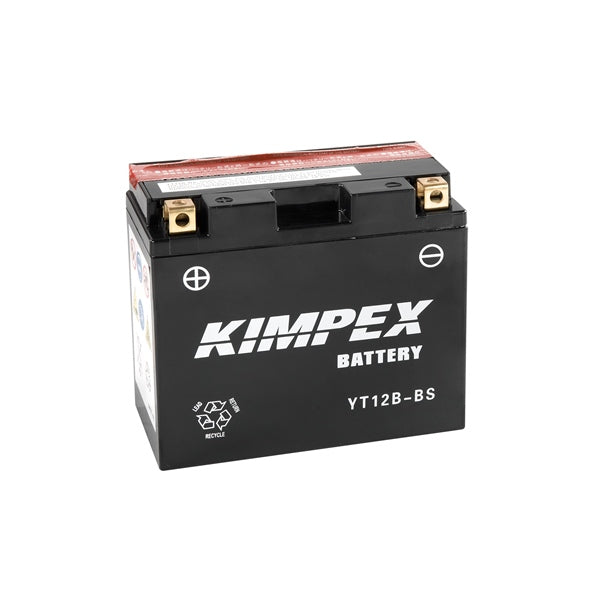 Kimpex - AGM Battery Maintenance Free (YT12B-BS/HT12B-BS)