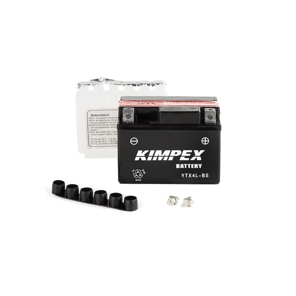 Kimpex - AGM Battery Maintenance Free (YTX4L-BS/HTX4L-BS)