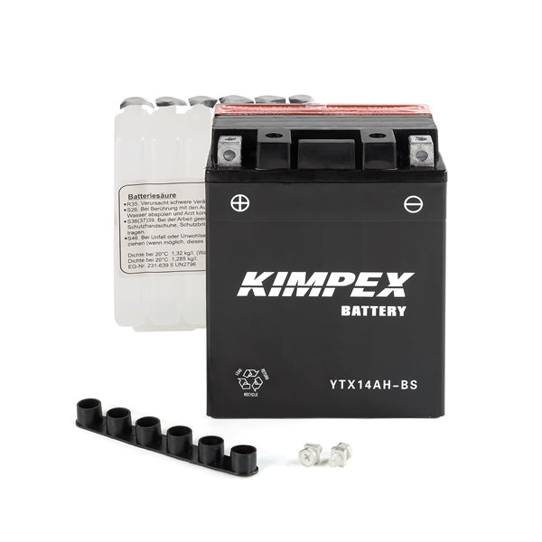 Kimpex - AGM Battery Maintenance Free High Performance (YTX14AH-BS)