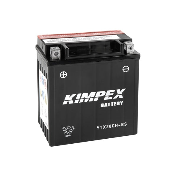 Kimpex - AGM Battery Maintenance Free High Performance (YTX20CH-BS)