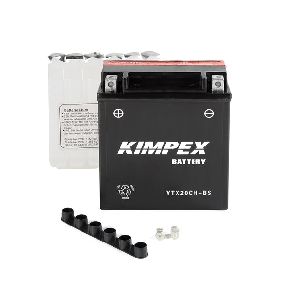 Kimpex - AGM Battery Maintenance Free High Performance (YTX20CH-BS)