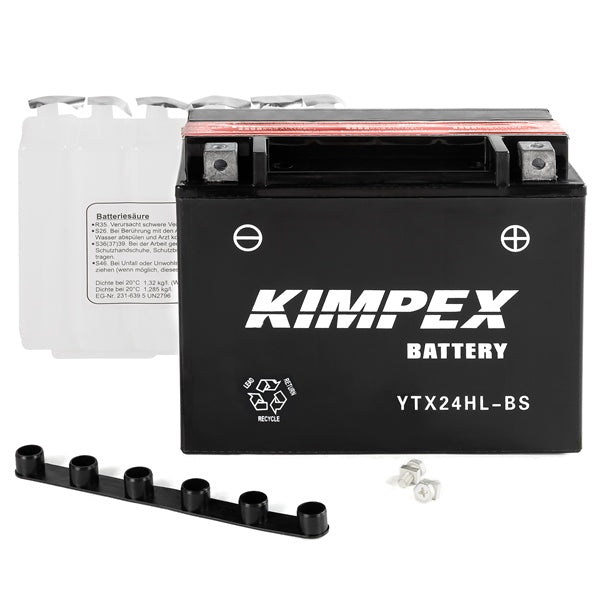 Kimpex - AGM Battery Maintenance Free High Performance (YTX24HL-BS)
