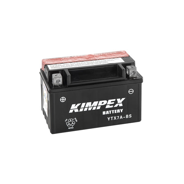 Kimpex - AGM Battery Maintenance Free (YTX7A-BS/HTX7A-BS)