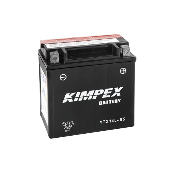 Kimpex - AGM Battery Maintenance Free (YTX14L-BS/HTX14L-BS)